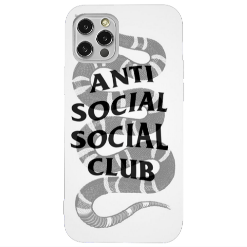 Apple iPhone 12 Pro Social club Transparent Silicone TPU Θήκη