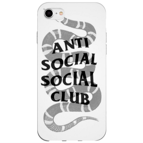 Apple iPhone SE 2020 Social club Transparent Silicone TPU Θήκη