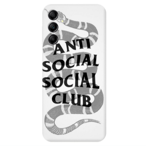 Samsung A24 Social club Transparent Silicone TPU Θήκη