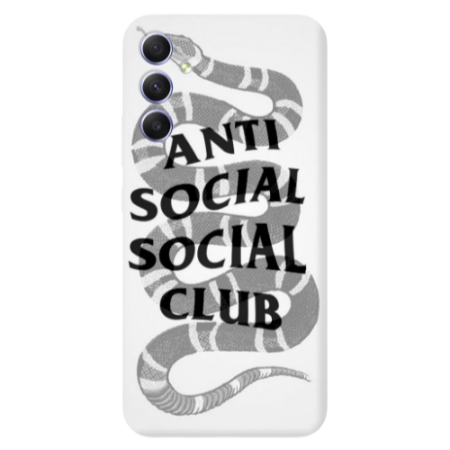 Samsung A34 Social club Transparent Silicone TPU Θήκη