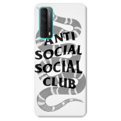 Huawei P Smart 2021 Social club Transparent Silicone TPU Θήκη