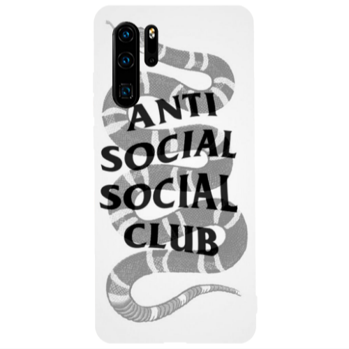 Huawei P30 Pro Social club Transparent Silicone TPU Θήκη