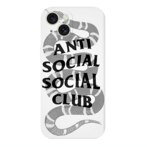 Apple iPhone 15 Social club Transparent Silicone TPU Θήκη