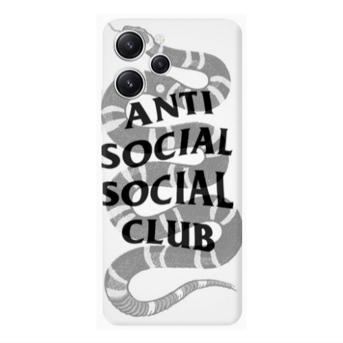 Xiaomi Redmi 12 Social club Transparent Silicone TPU Θήκη