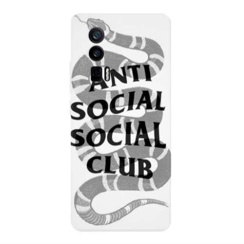 Xiaomi Poco F5 Pro Social club Transparent Silicone TPU Θήκη
