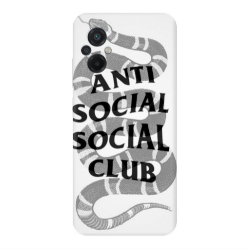 Xiaomi Poco M5 Social club Transparent Silicone TPU Θήκη