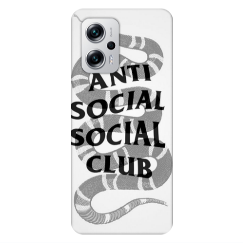 Xiaomi Poco X4 GT Social club Transparent Silicone TPU Θήκη