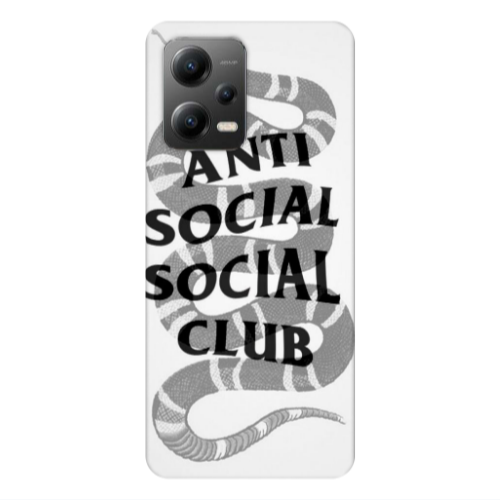 Xiaomi Poco X5 Social club Transparent Silicone TPU Θήκη