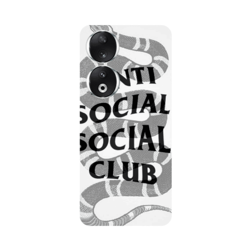 Honor 90 5G Social club Transparent Silicone TPU Θήκη