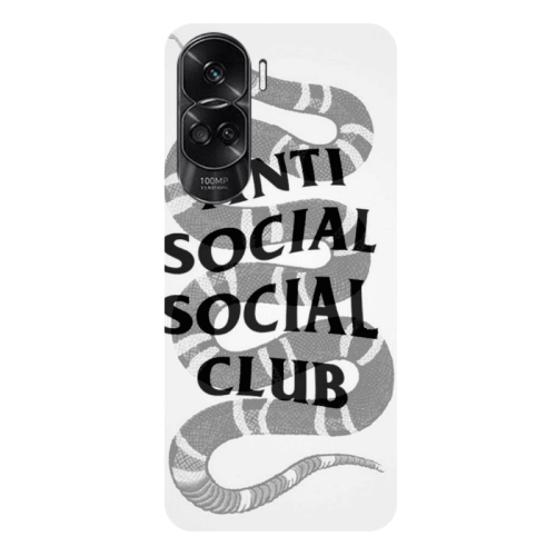 Honor 90 Lite 5G Social club Transparent Silicone TPU Θήκη