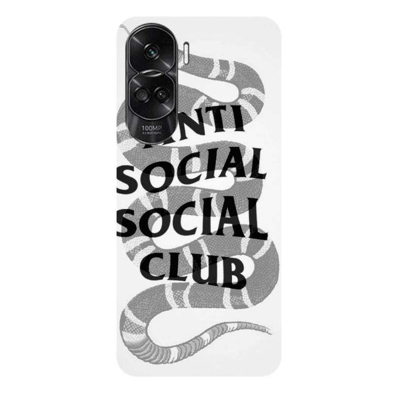 Honor 90 Lite 5G Social club Transparent Silicone TPU Θήκη