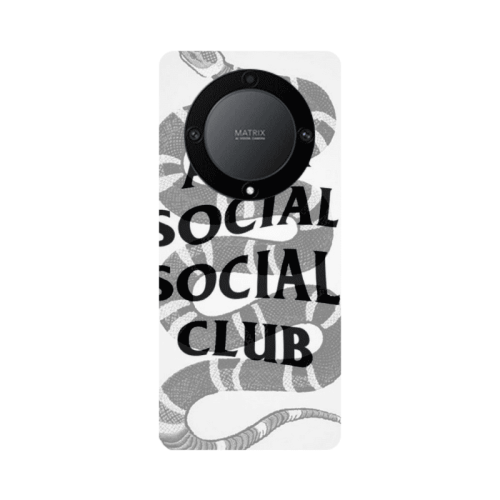 Honor Magic5 Lite 5G Social club Transparent Silicone TPU Θήκη