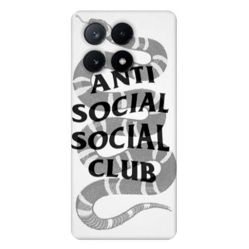 Xiaomi Poco X6Pro 5G Social club Transparent Silicone TPU Θήκη