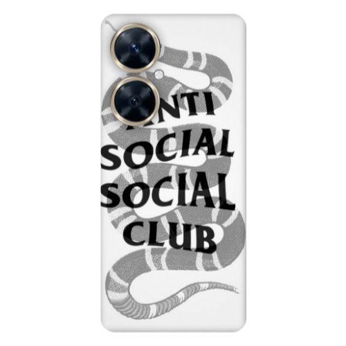 Huawei Nova 11i Social club Transparent Silicone TPU Θήκη