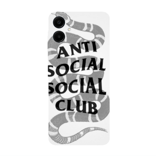 Samsung A06 Social club Transparent Silicone TPU Θήκη