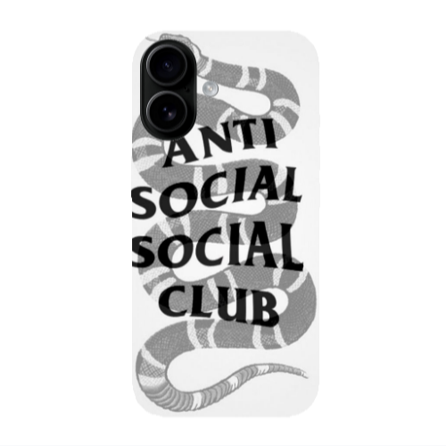 Apple Iphone 16 Social club Transparent Silicone TPU Θήκη