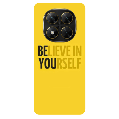 Xiaomi Poco X7 Belive in Yourself Transparent Silicone TPU Θήκη