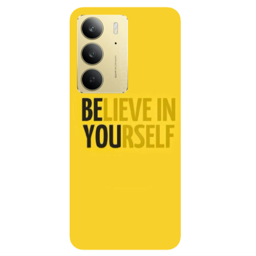 Realme C 75 Belive in Yourself Transparent Silicone TPU Θήκη
