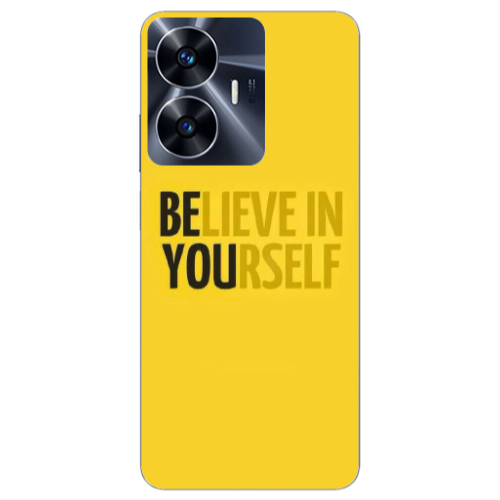 Realme Note 50 Belive in Yourself Transparent Silicone TPU Θήκη