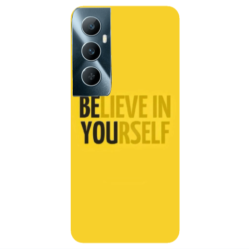 Realme C65 Belive in Yourself Transparent Silicone TPU Θήκη