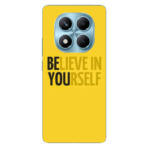 Xiaomi Redmi Note 14 Pro Belive in Yourself Transparent Silicone TPU Θήκη