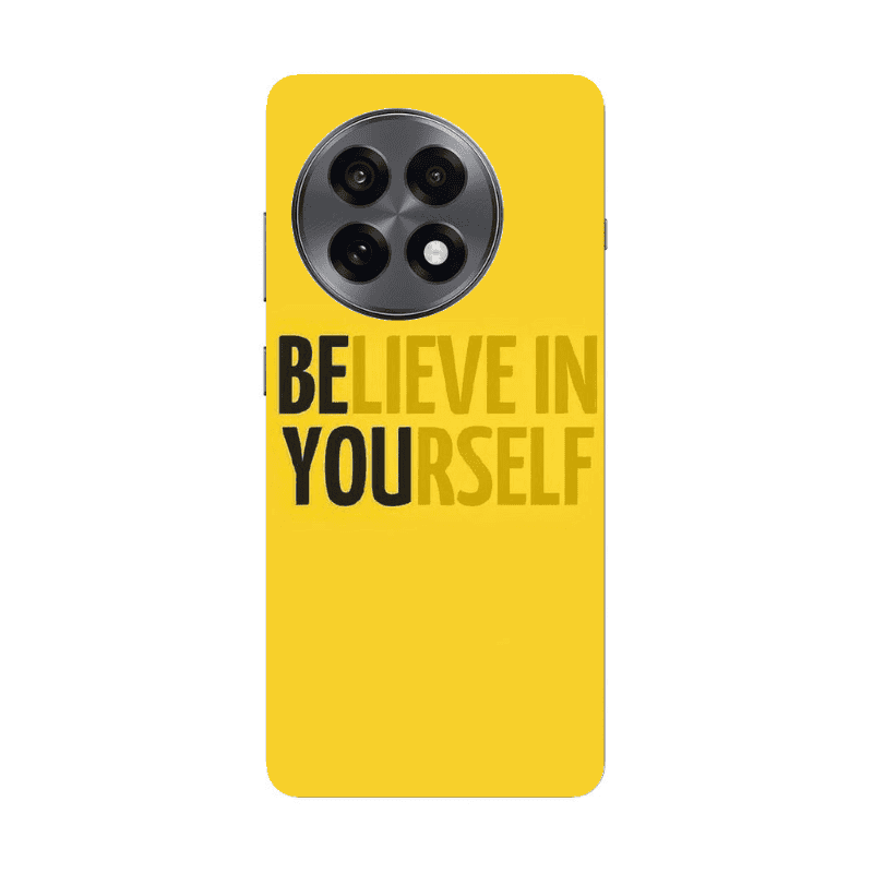 Oneplus 13 R Belive in Yourself Transparent Silicone TPU Θήκη