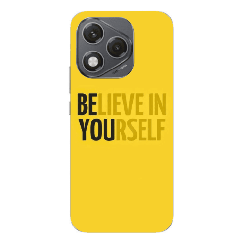 Honor 400 Lite Belive in Yourself Transparent Silicone TPU Θήκη