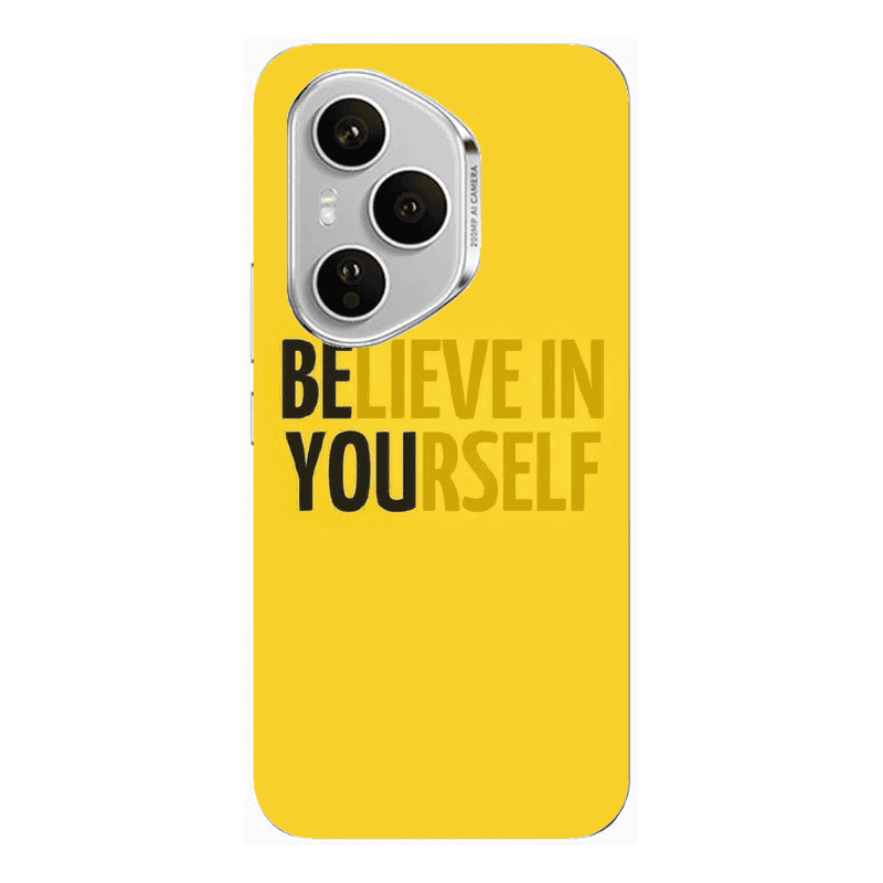 Honor Magic 400 Pro Belive in Yourself Transparent Silicone TPU Θήκη