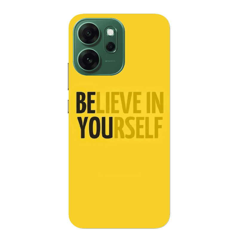 Oppo 14 F Belive in Yourself Transparent Silicone TPU Θήκη
