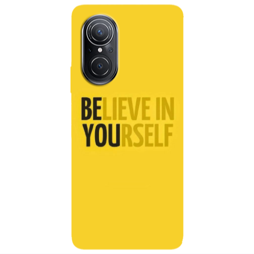 Huawei Nova 9 SE Belive in Yourself Transparent Silicone TPU Θήκη