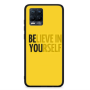 Realme 8  Belive in Yourself Black Glossy Θήκη