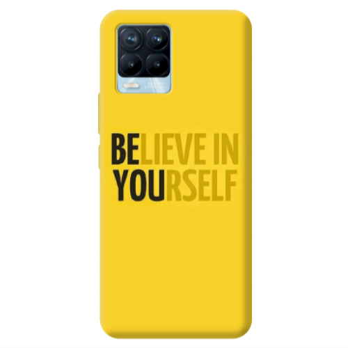 Realme 8 Pro Belive in Yourself Transparent Silicone TPU Θήκη