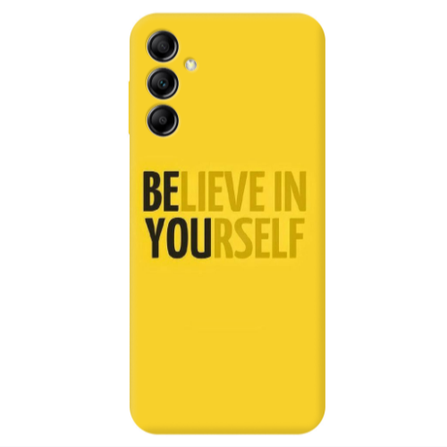 Samsung A24 Belive in Yourself Transparent Silicone TPU Θήκη