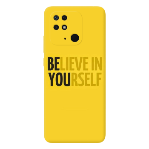 Xiaomi Poco C40 Belive in Yourself Transparent Silicone TPU Θήκη