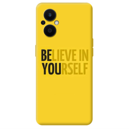 Oppo Reno 7 Lite Belive in Yourself Transparent Silicone TPU Θήκη