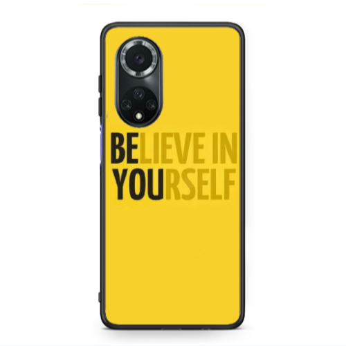 Huawei Nova 9 Belive in Yourself Black Glossy Θήκη
