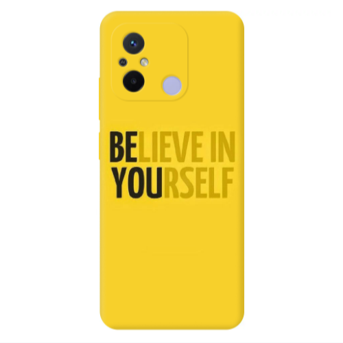 Xiaomi Redmi 12C Belive in Yourself Transparent Silicone TPU Θήκη