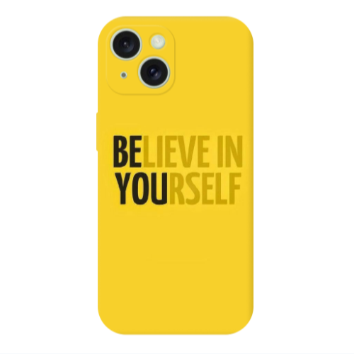 Apple iPhone 15 Plus Belive in Yourself Transparent Silicone TPU Θήκη