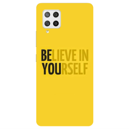 Samsung A42 5G Belive in Yourself Transparent Silicone TPU Θήκη