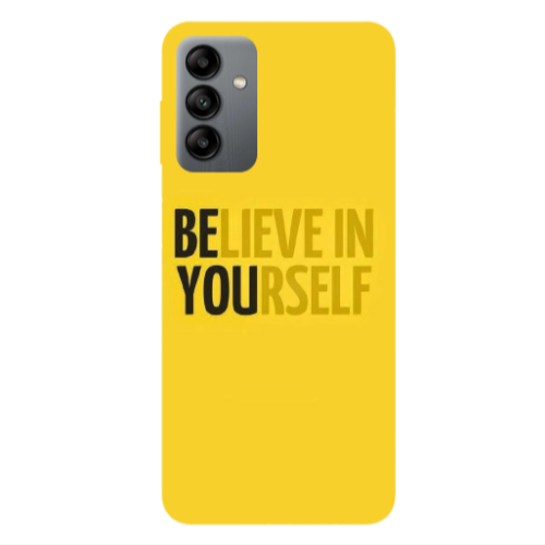 Samsung A13 5G Belive in Yourself Transparent Silicone TPU Θήκη