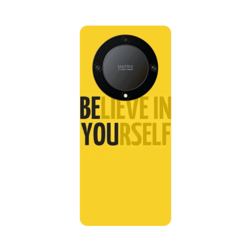 Honor Magic5 Lite 5G Belive in Yourself Transparent Silicone TPU Θήκη