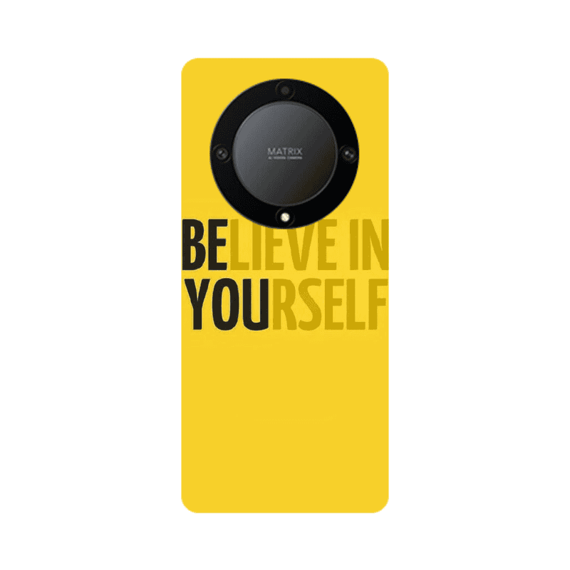 Honor Magic5 Lite 5G Belive in Yourself Transparent Silicone TPU Θήκη