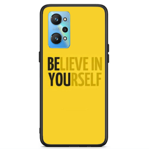 Realme Gt Neo 2 Belive in Yourself Black Glossy Θήκη