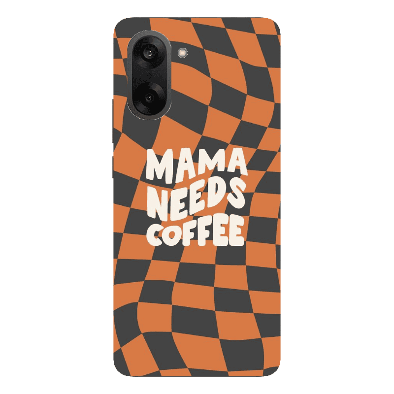 Oneplus Nord CE 5 Mama needs coffee Transparent Silicone TPU Θήκη