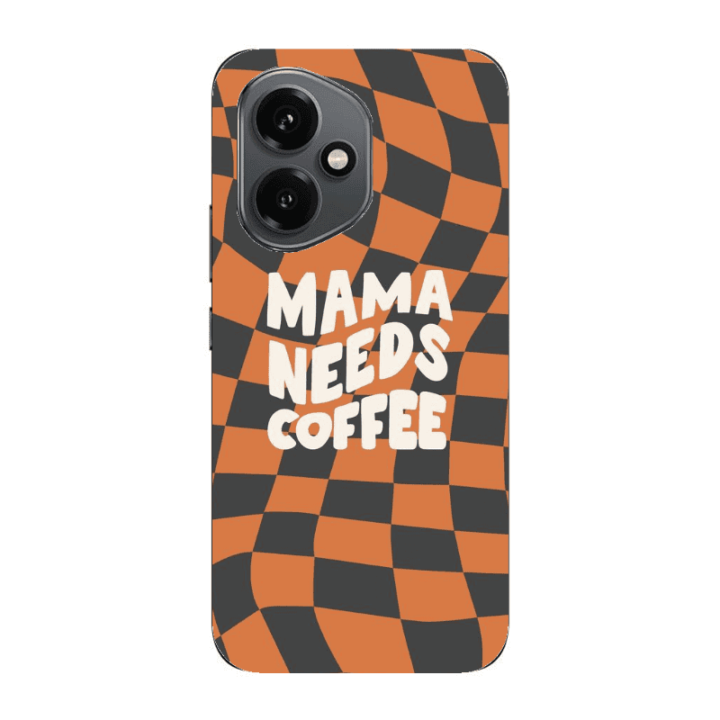 Honor Magic 400 Mama needs coffee Transparent Silicone TPU Θήκη