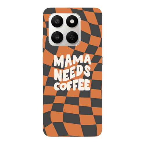 Honor Magic 400 Smart Mama needs coffee Transparent Silicone TPU Θήκη