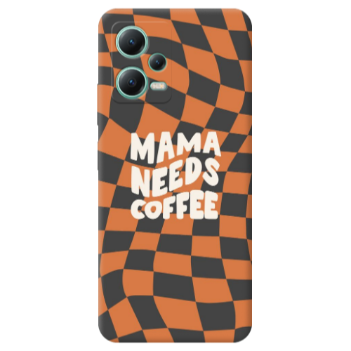 Xiaomi Redmi Note 12 Pro Plus 5G Mama needs coffee Transparent Silicone TPU Θήκη