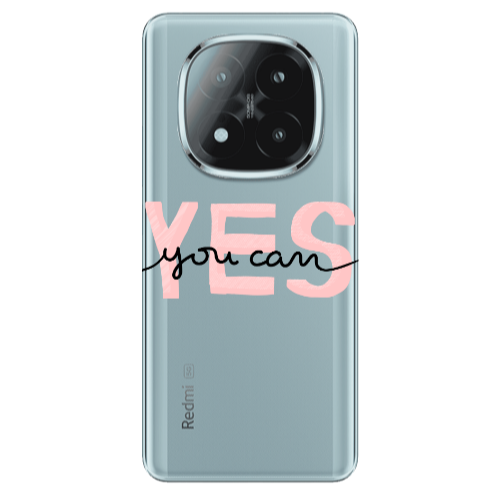 Xiaomi Redmi Note 14 Pro + 5g Yes you cam Transparent Silicone TPU Θήκη