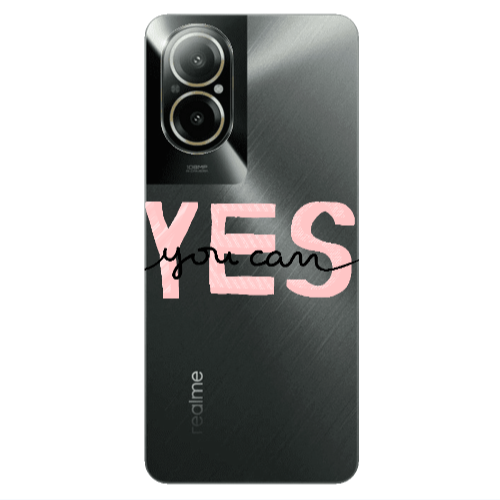 Realme C67 Yes you cam Transparent Silicone TPU Θήκη