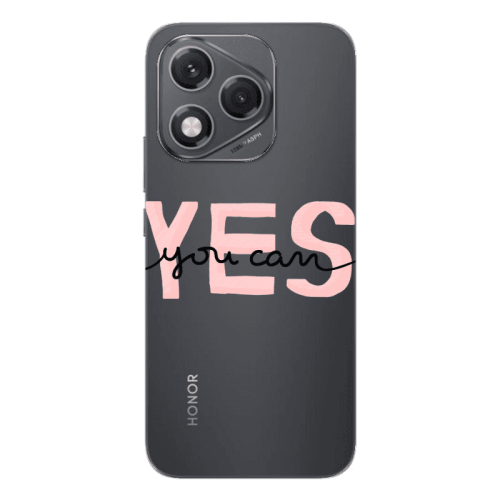 Honor 400 Lite Yes you cam Transparent Silicone TPU Θήκη
